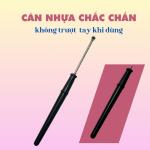 Combo 10 cây móc tai inox cán nhựa đen 11.2 cm, cây móc ráy tai vệ sinh tai.