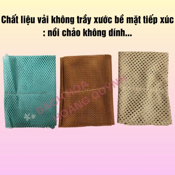 Combo 10 miếng lưới rửa chén bát siêu sạch KL, miếng rửa chén lưới KL Clean loại dày
