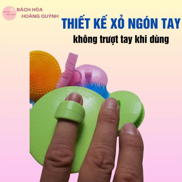 Set 2 cái lược gai gội đầu - lược massage da đầu - kích thích lưu thông máu, màu sắc ngẫu nhiên.