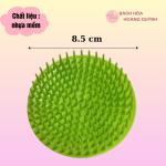 Set 2 cái lược gai gội đầu - lược massage da đầu - kích thích lưu thông máu, màu sắc ngẫu nhiên.