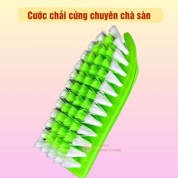 Set 5 cái bàn chải chà sàn có tay cầm, bàn chải giặt quần áo, bàn chải ủi chà sàn siêu sạch Thuận Phát