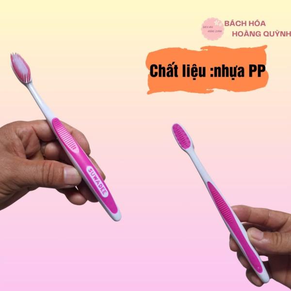 Set 2 bàn chải đánh răng mềm Suwade có ống nhựa đựng kèm, bót đánh răng vệ sinh răng sạch sẽ, tặng cạo lưỡi.