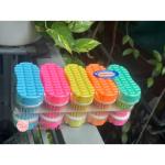 Set 10 cái bàn chải giặt quần áo hình caro, bàn chải chà sàn cước cứng mẫu caro Thuận Phát, đồ dùng gia đình