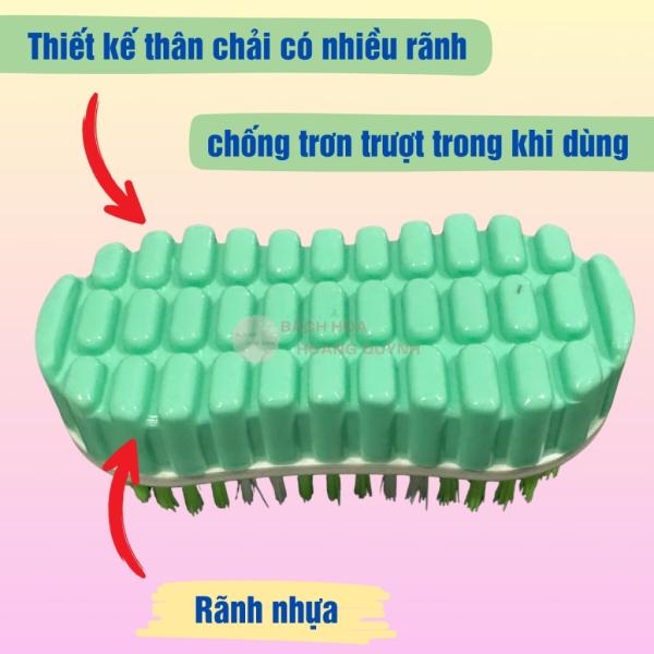 Set 10 cái bàn chải giặt quần áo hình caro, bàn chải chà sàn cước cứng mẫu caro Thuận Phát, đồ dùng gia đình