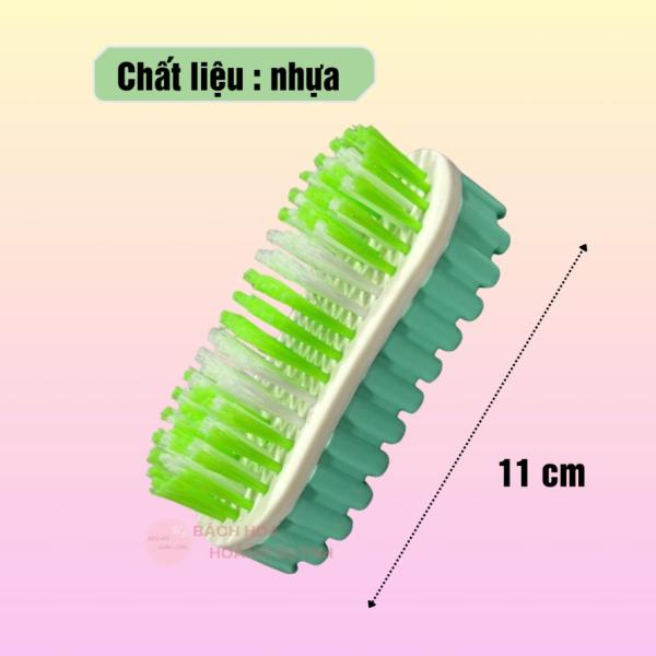 Set 10 cái bàn chải giặt quần áo hình caro, bàn chải chà sàn cước cứng mẫu caro Thuận Phát, đồ dùng gia đình