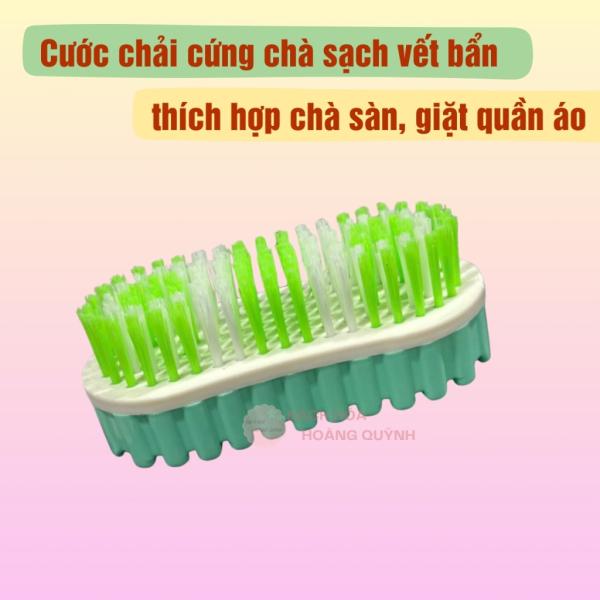 Set 10 cái bàn chải giặt quần áo hình caro, bàn chải chà sàn cước cứng mẫu caro Thuận Phát, đồ dùng gia đình