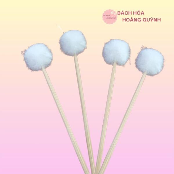 Set 3 cây bông ngoáy tai, bông se tai lông vịt mềm không mùi