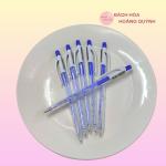 Combo 50 cây bút bi mực xanh, viết bi ánh sáng ngòi 0.7 mm nét đẹp.
