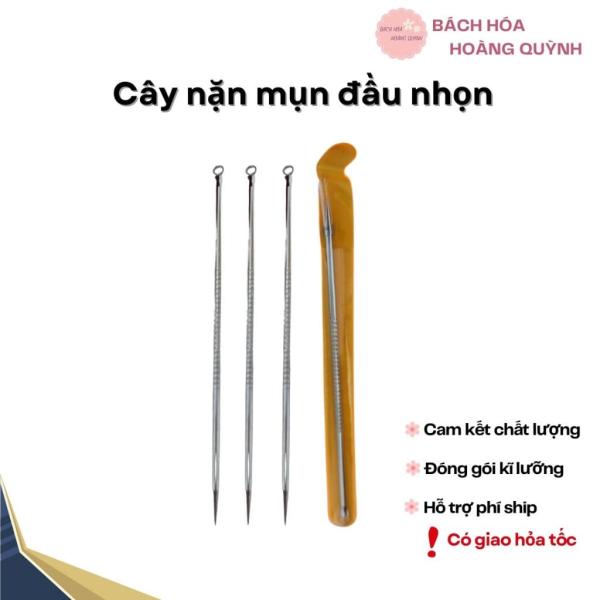 Set 5 cây nặn mụn inox đầu nhọn. giá rẻ tiện dụng