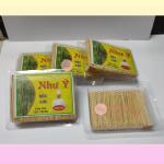 Combo 10 hộp tăm xỉa răng Như Ý không mùi quế, tăm trúc xỉa răng giữ vệ sinh răng, tránh hôi miệng.