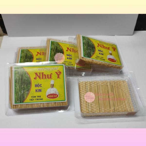Combo 10 hộp tăm xỉa răng Như Ý không mùi quế, tăm trúc xỉa răng giữ vệ sinh răng, tránh hôi miệng.