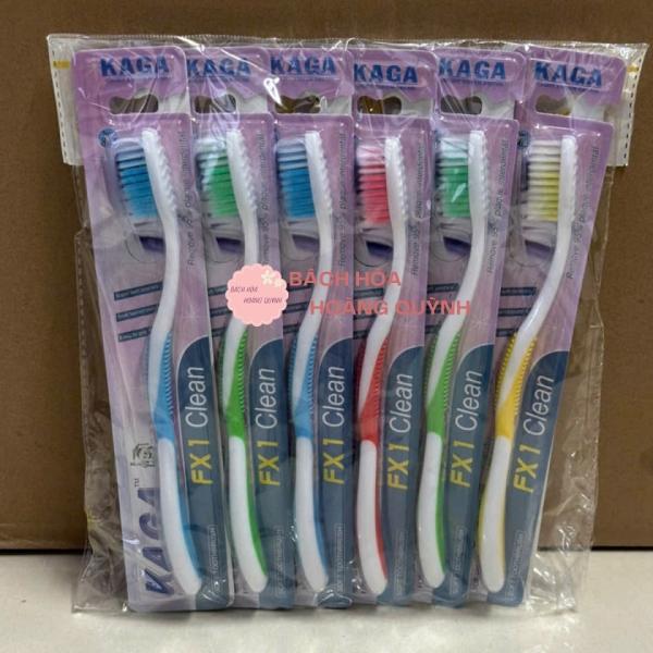 Combo 12 cây bàn chải đánh răng Kaga, set 12 cái bàn chải răng tiết kiệm