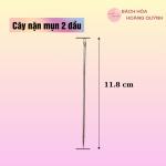 Combo 12 cây nặn mụn inox đầu nhọn