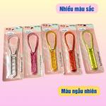 Combo 12 dụng cụ cạo lưỡi nhựa cán cầm hình ngôi sao, cây nạo lưỡi nhựa dạng tròn,giữ hơi thở thơm tho