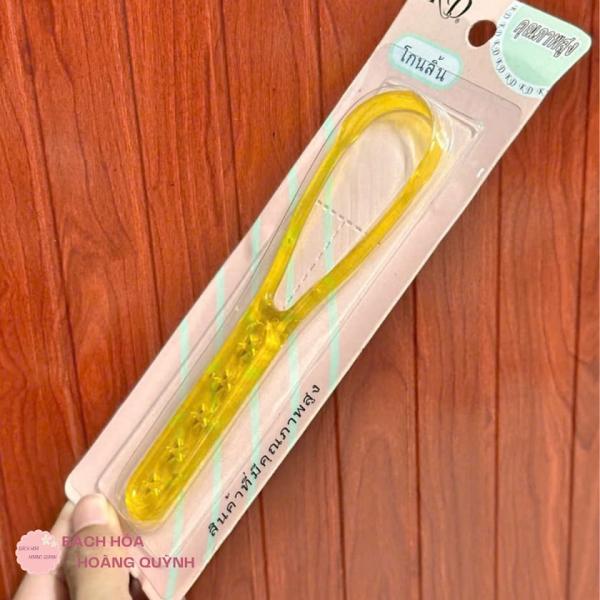 Combo 12 dụng cụ cạo lưỡi nhựa cán cầm hình ngôi sao, cây nạo lưỡi nhựa dạng tròn,giữ hơi thở thơm tho