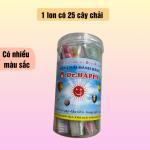 Combo 25 cây bàn chải đánh răng Happy có nắp đậy