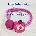 Set 2 dây cột tóc xinh xăn gấu dâu, nhiều hình