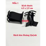 Set 2 cái kẹp tóc càng cua 5 RĂNG màu đen