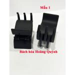 Set 2 cái kẹp tóc càng cua 5 RĂNG màu đen