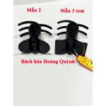 Set 2 cái kẹp tóc càng cua 5 RĂNG màu đen