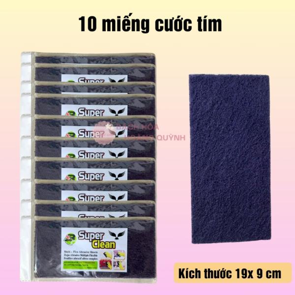 Combo 32 miếng cước kim tuyến rửa chén bát siêu sạch, miếng kim tuyến rửa bát nhiều màu Đông Dương