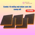 Combo 32 miếng cước kim tuyến rửa chén bát siêu sạch, miếng kim tuyến rửa bát nhiều màu Đông Dương