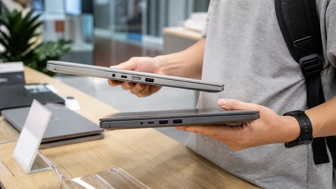 So cấu hình và cổng kết nối laptop