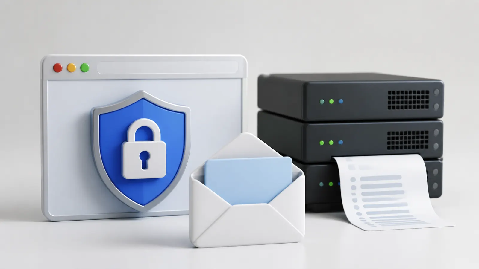 Bảo mật dữ liệu khi đọc và gửi email