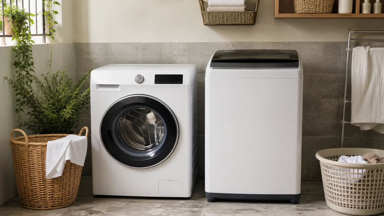 Chọn máy giặt cửa ngang hay cửa trên: So chi phí đủ 5 năm