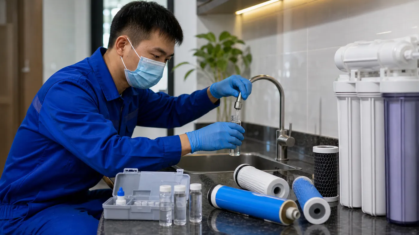 Kiểm tra nguồn nước trước khi chọn công nghệ lọc